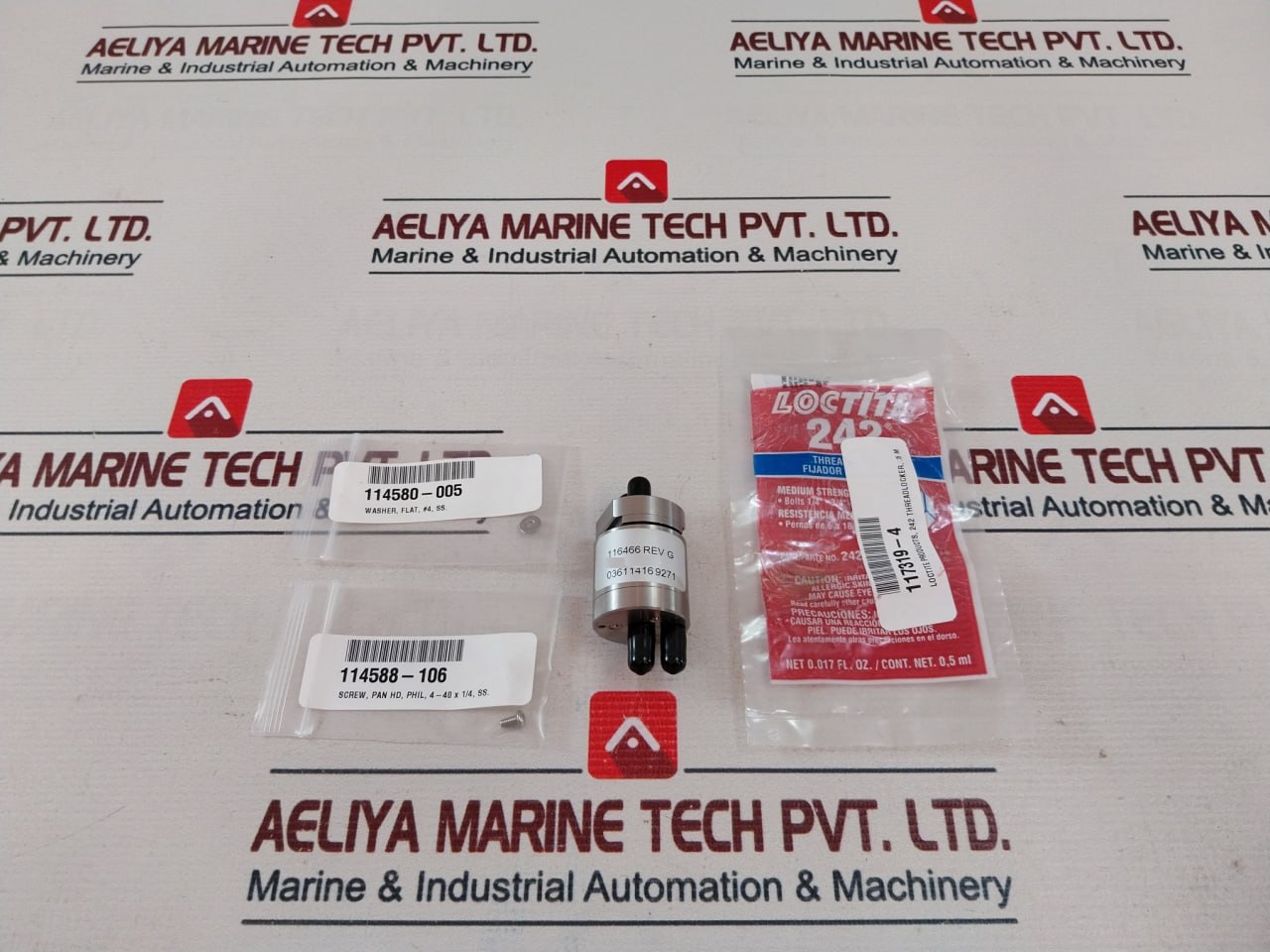 Sea Tel 135371 2-channel Rotary Joint Replacement Kit Rev-g