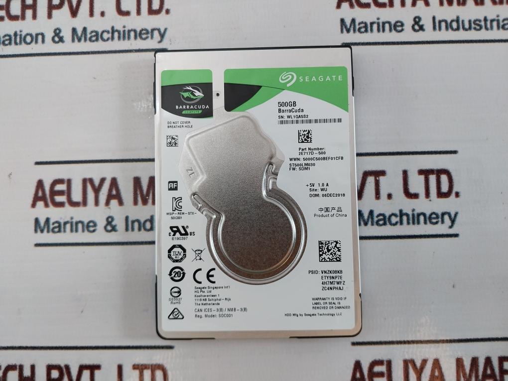 Seagate 2E717D-500 Internal Hard Drive Rev A