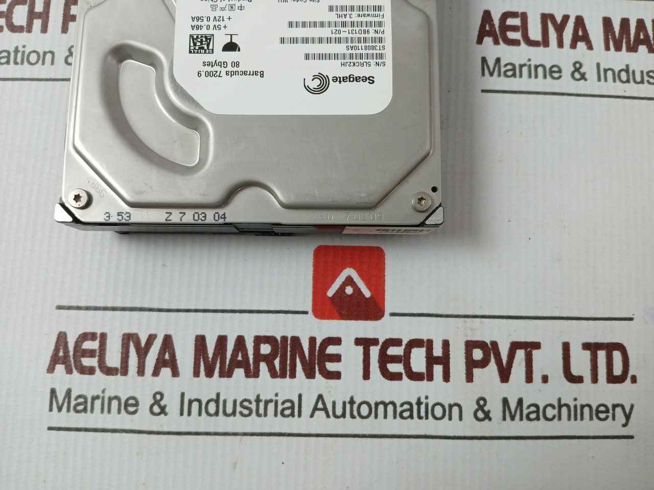 Seagate 9Bd131-021 Hard Disk Drive St3808110As +12V 0.56A 3Ahl