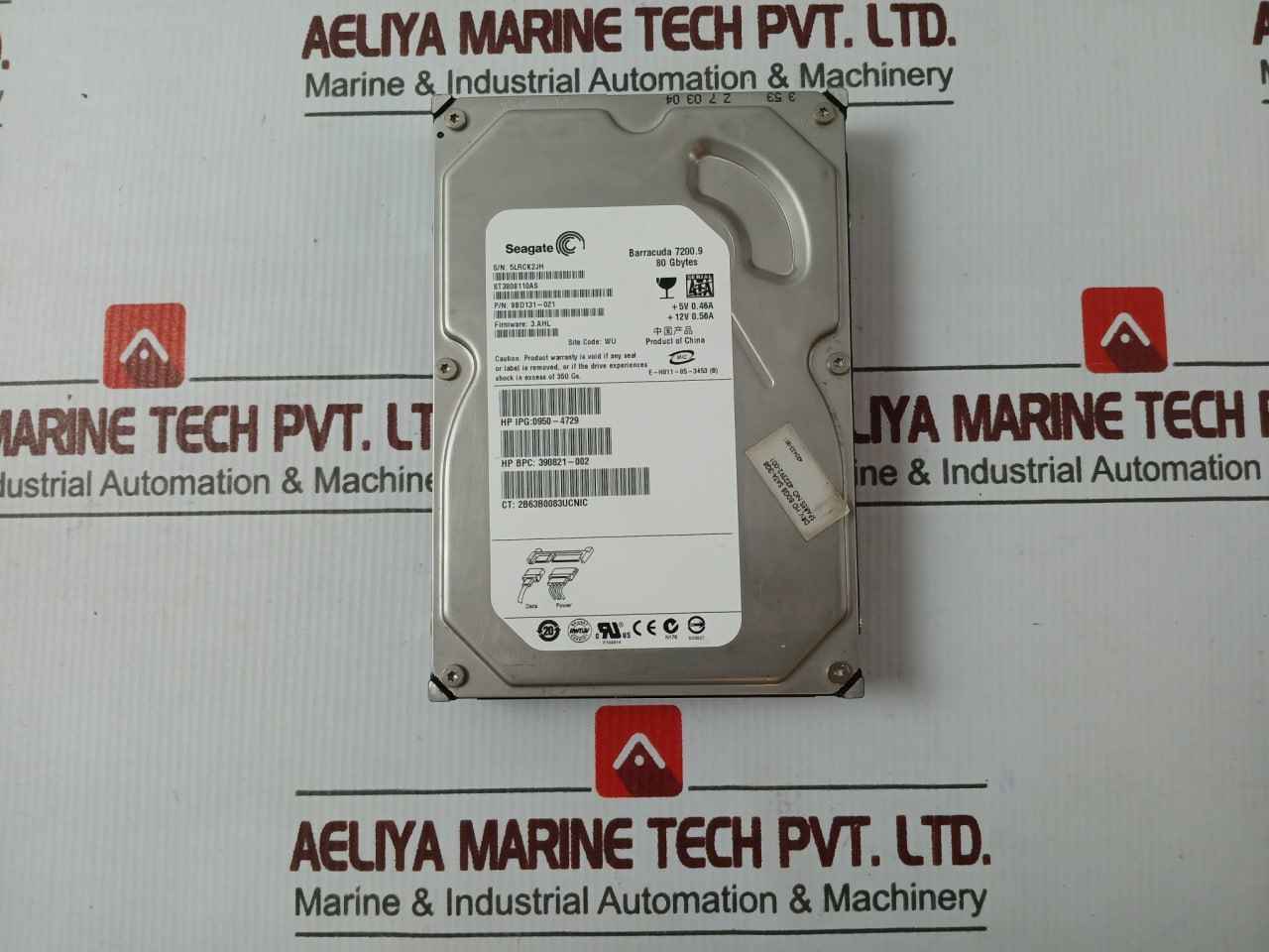 Seagate 9Bd131-021 Hard Disk Drive St3808110As +12V 0.56A 3Ahl
