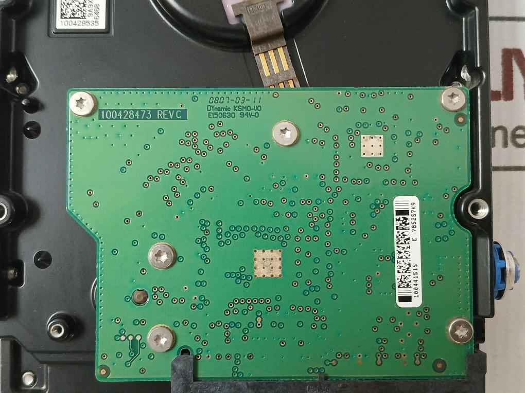 Seagate 9Cy131-021 Hard Disk Drive 80 Gbytes St380815As 12V 0.52A J0822017 94V