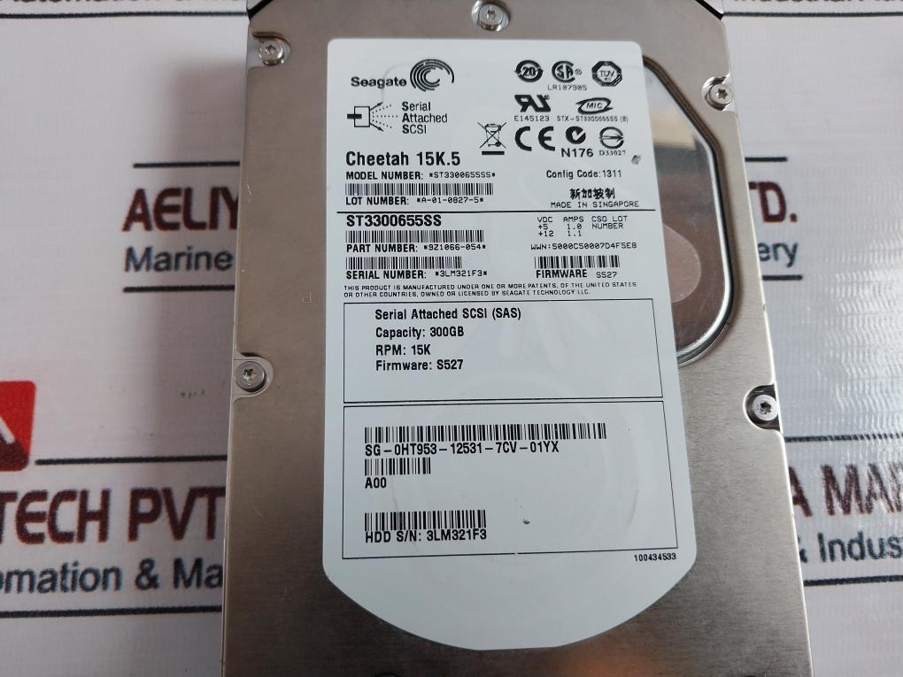 Seagate St3300655Ss Hard Drive 9Z1066-054 Rev B