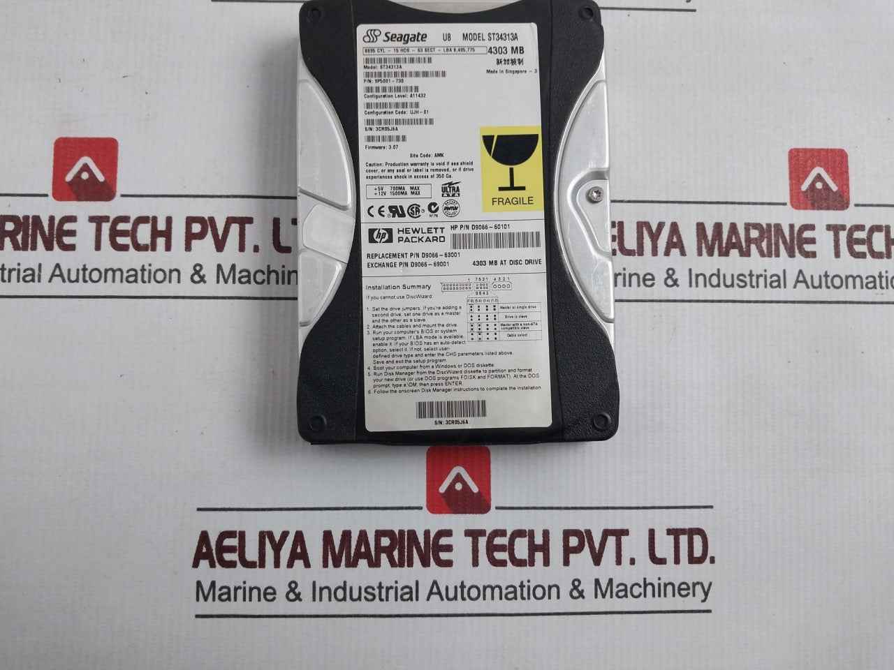 Seagate St34313A 4303 Mb Hard Disc Drive 5V 700Ma Max 9P5001-730