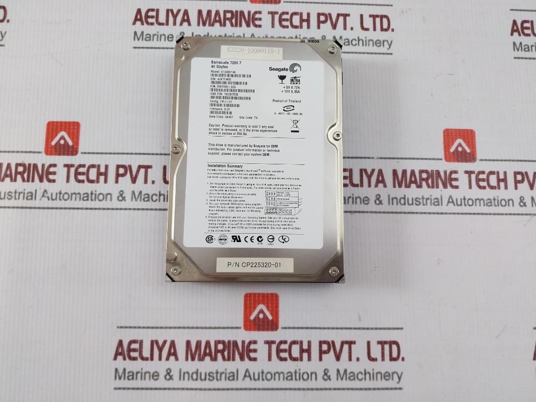 Seagate St340014A Internal Hard Disk Drive