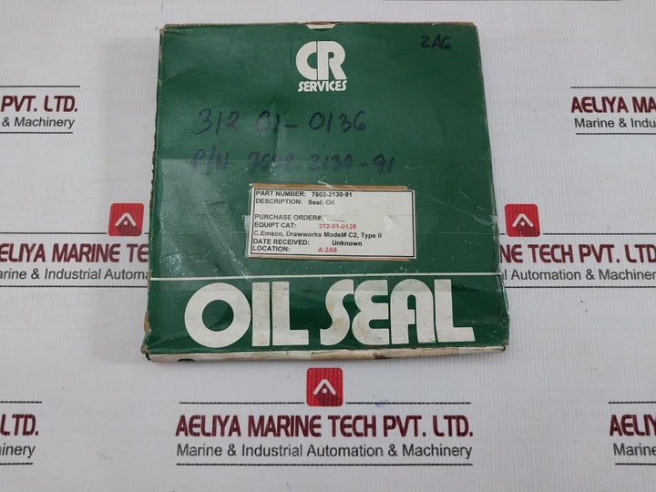 Seal Oil 60027 Cr Services
