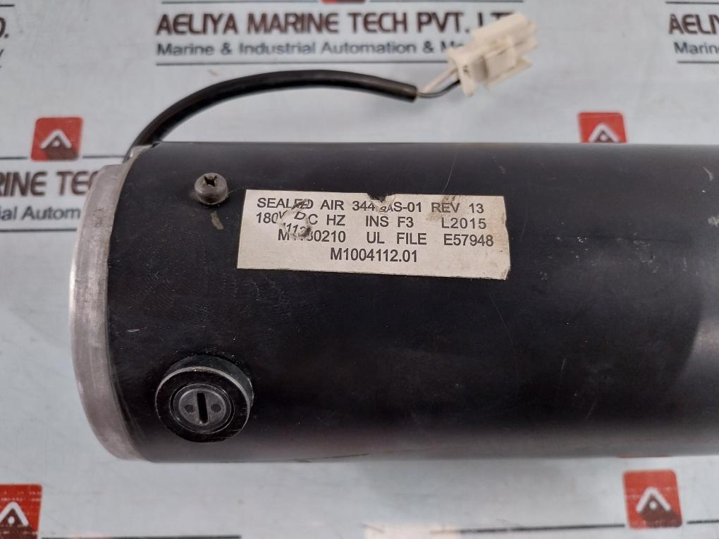 Sealed Air 8448As-01 S2 Dc Servo Motor F 180V 3.3A 1800Rpm Rev: 13