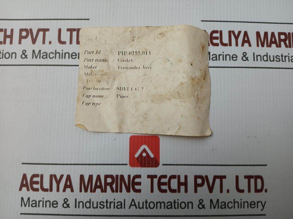 Sealing Gasket Pip-0255.013 Belpa