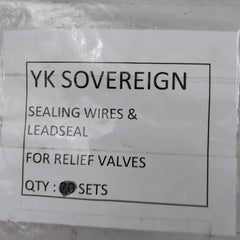 Sealing Wires & Leadseal For Relief Valve