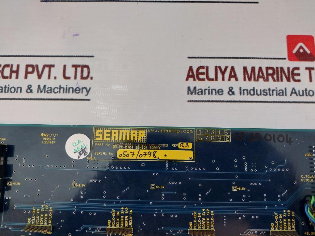 Seamap 08-22-0004 Hydrophone Board Pcb