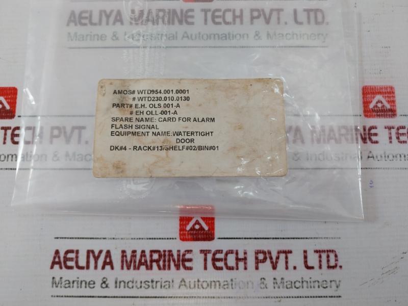 Seanet Lamp003B Card For Alarm Flash Signal Impianti Navali