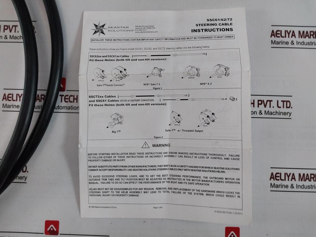Seastar Solutions Ssc6213 Qc Steering Cable 2.5 Meter 23079 1