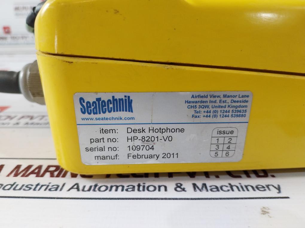 Seatechnik Hp-8201-v0 Desk Hotphone Set Psu 85-264 Vac 50-60Hz