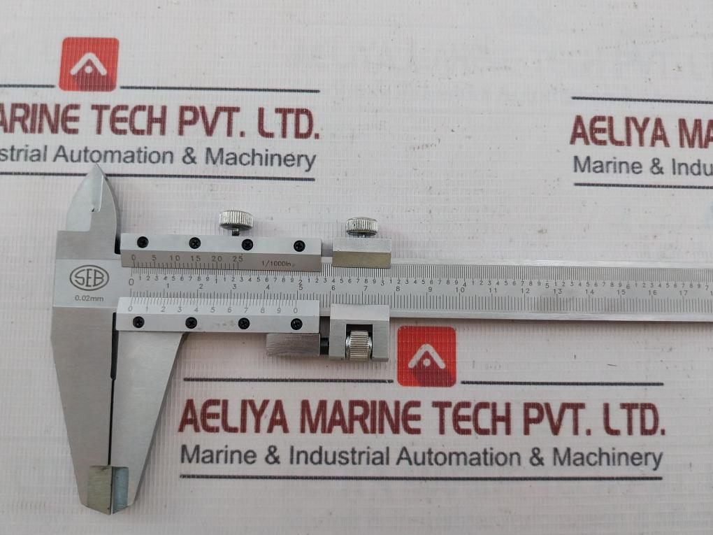 Seb 0.02Mm Hardened Steel Caliper Sl 201306011512 0-25 1/1000 In