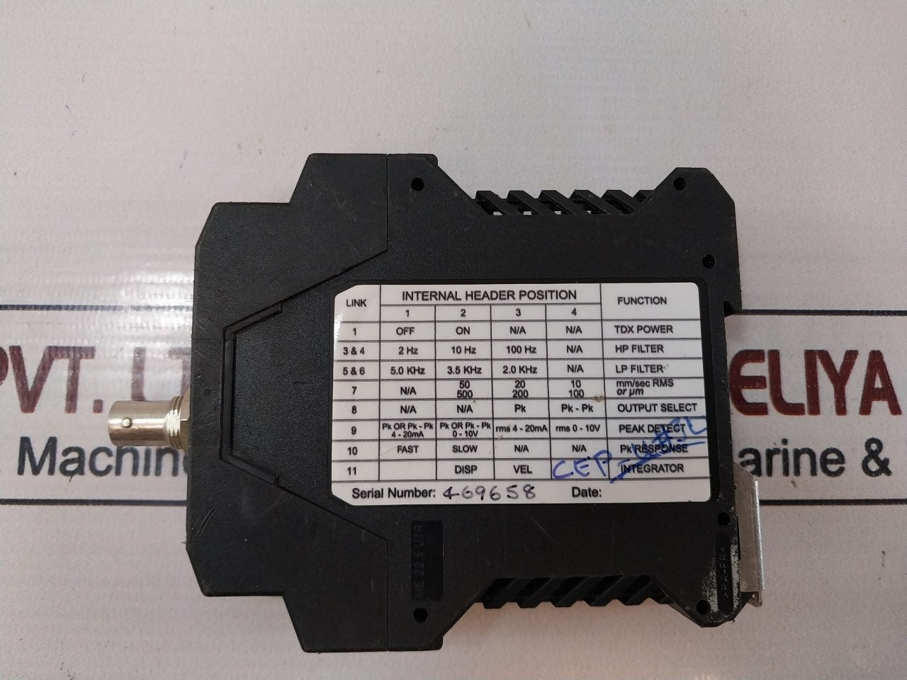 Sec Vm-11U/1 Signal Conditioner