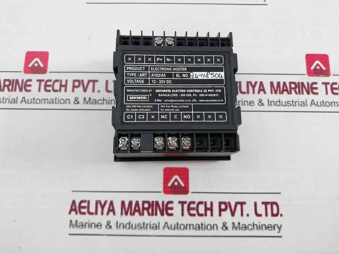 Seco A102 Electronic Hooter 20-275 V Dc 90 Db