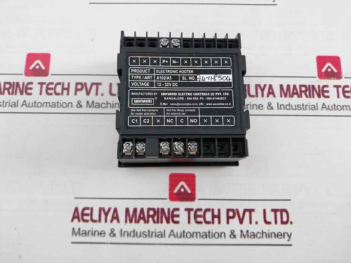 Seco A102 Electronic Hooter 20-275 V Dc 90 Db