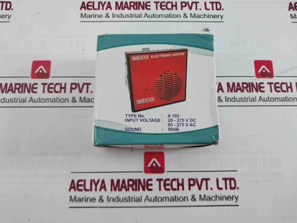 Seco A102 Electronic Hooter 20-275 V Dc 90 Db
