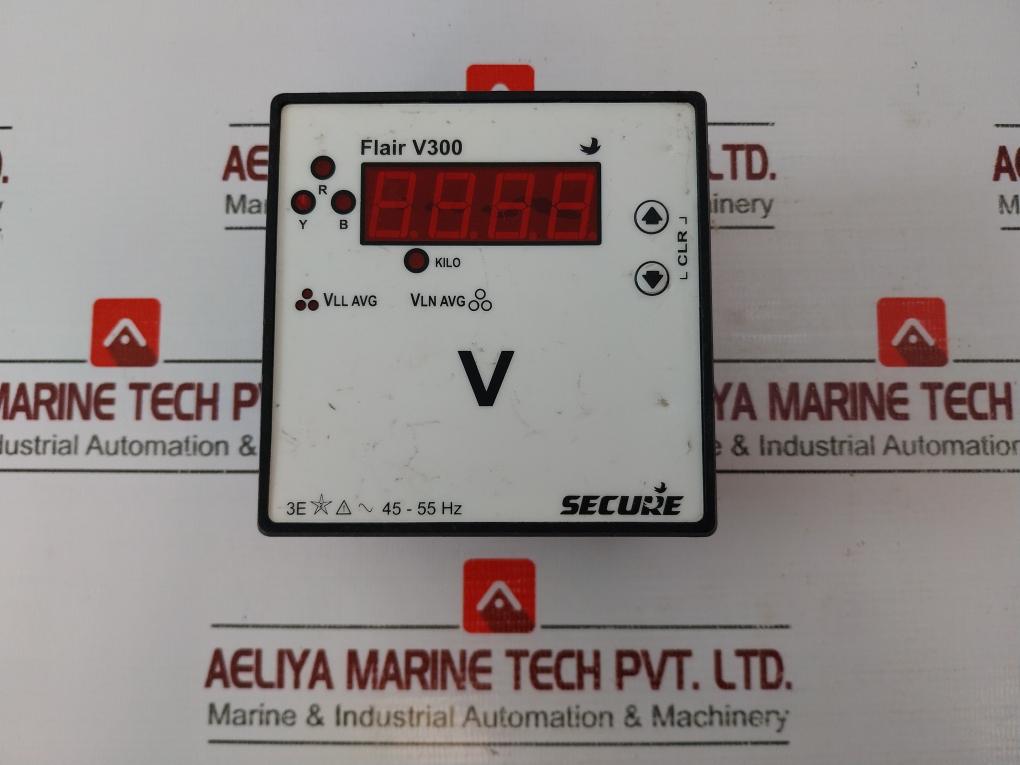 Secure Flair V300 Volt Meters 80-300V Ac