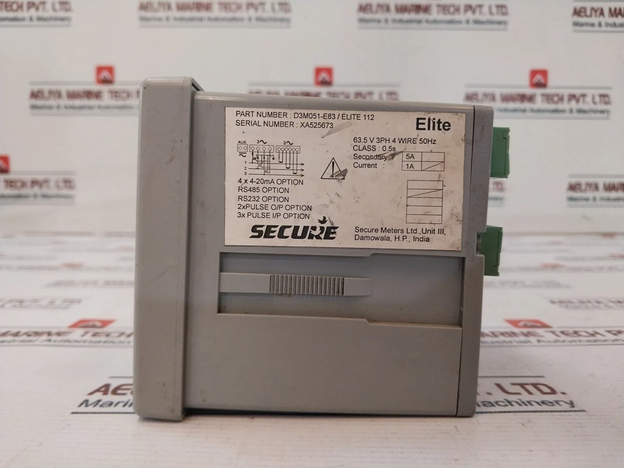 Secure Meters D3M051-e83/Elite 112 Digital Panel Meter