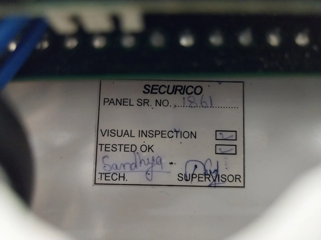Securico Gunnebo Solitaire 16 Gsm Control Panel