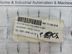 Seepex 0015-24 Stator Raw Polymer Pump 601 403751