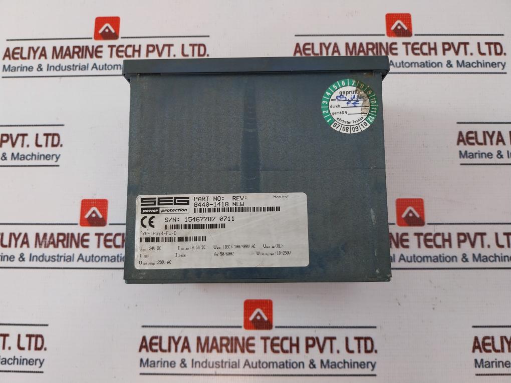Seg 8440-1418 Power Protection Module Psy4-fu-d