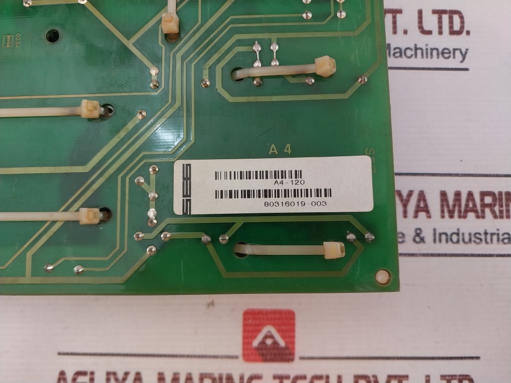 Seg A4-120 Printed Circuit Board Vw4001A