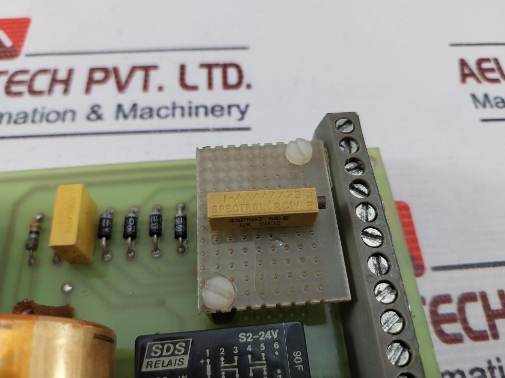 Seg Brown Boveri A20 B1 Printed Circuit Board