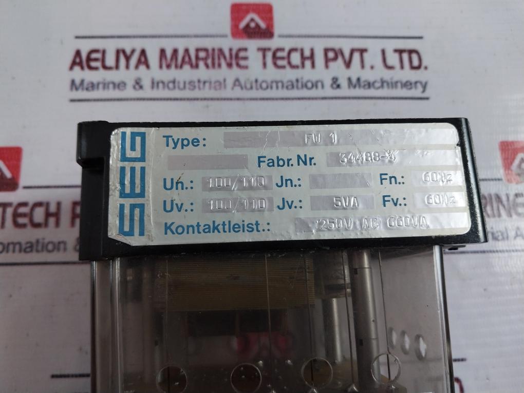 Seg Fw 1 Frequency Monitoring Relay 56-64Hz