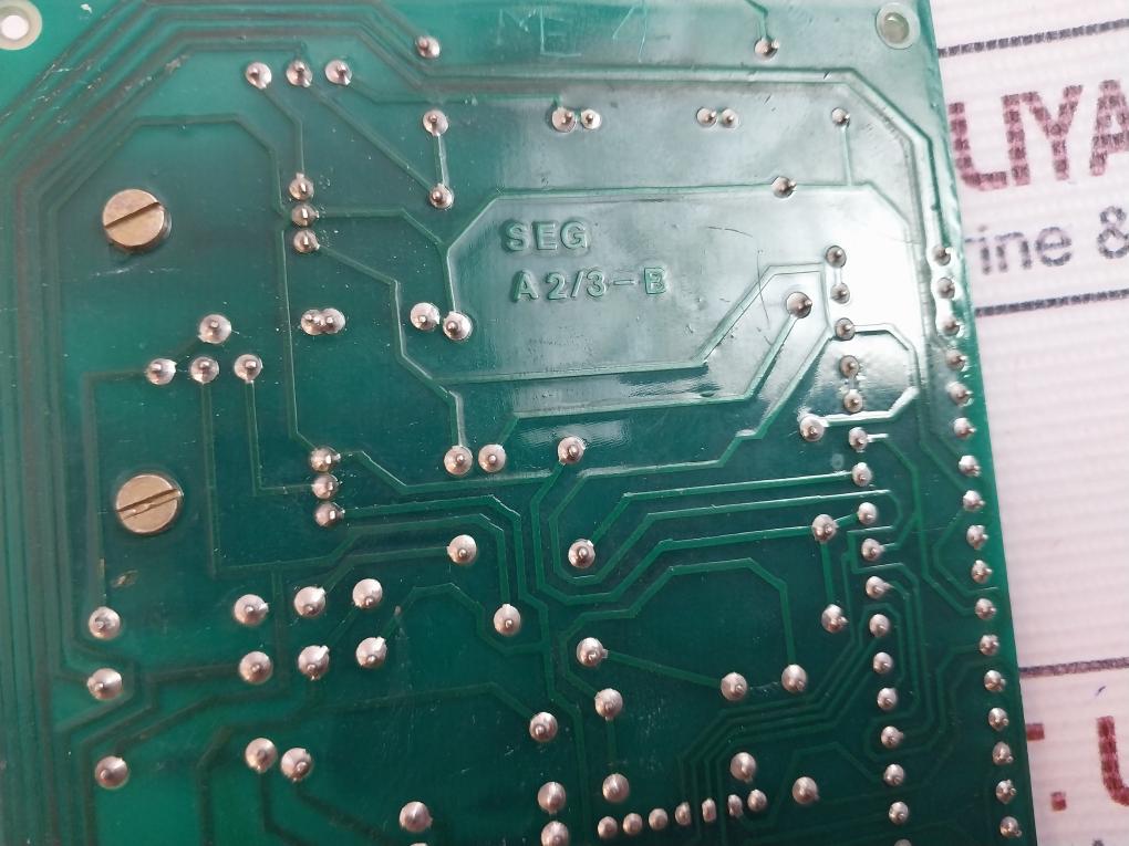 SEG Printed Circuit Board A2/3-B
