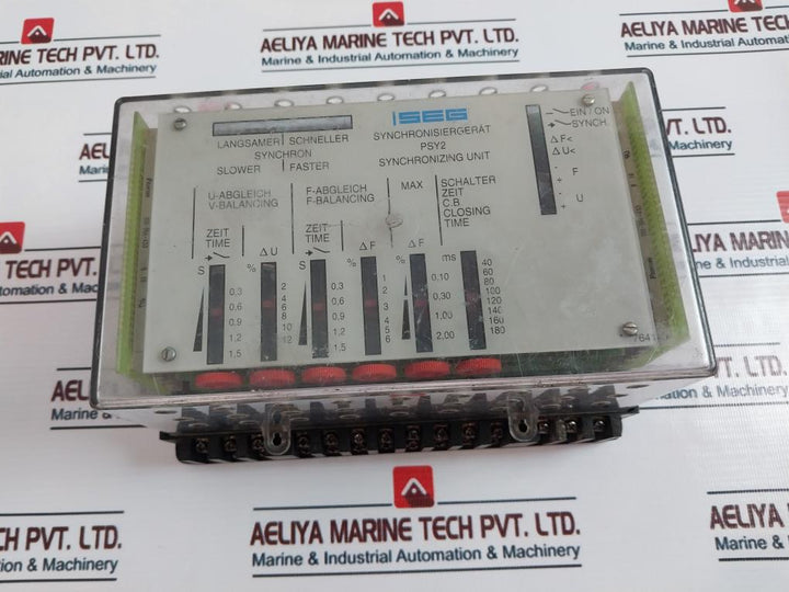 SEG PSY2-FU-110-50 Synchronizing Unit 100V 50/60hz
