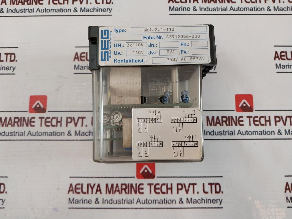 Seg WK 1-2.1-110 Monitoring Relay