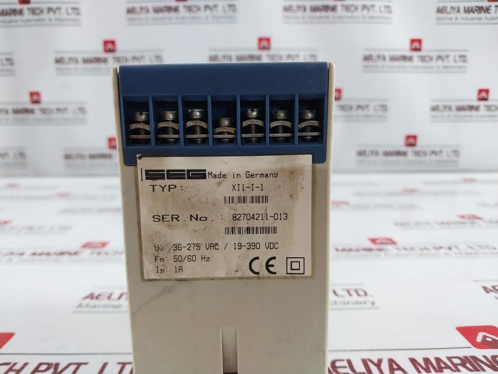 Seg Xi1-i Overcurrent Short Circuit Protection Relay 36-275Vac/19-390Vdc 50/60Hz