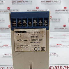 Seg Xi1-i Overcurrent Short Circuit Protection Relay 36-275Vac/19-390Vdc 50/60Hz