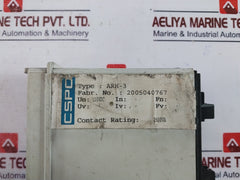 Segc Arh-3 Relay 110vdc 2500va