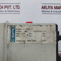 Segc Arh-3 Relay 110vdc 2500va
