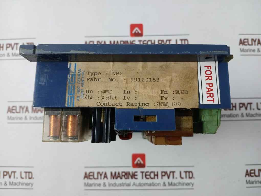 Segc Nb2 Generator Automatic Controller 500Vac 50/60Hz (Display Not Working)