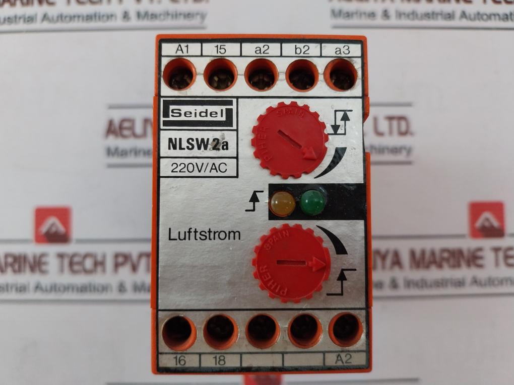 Seidel Nlsw-2A Air Flow Monitor 220V/Ac