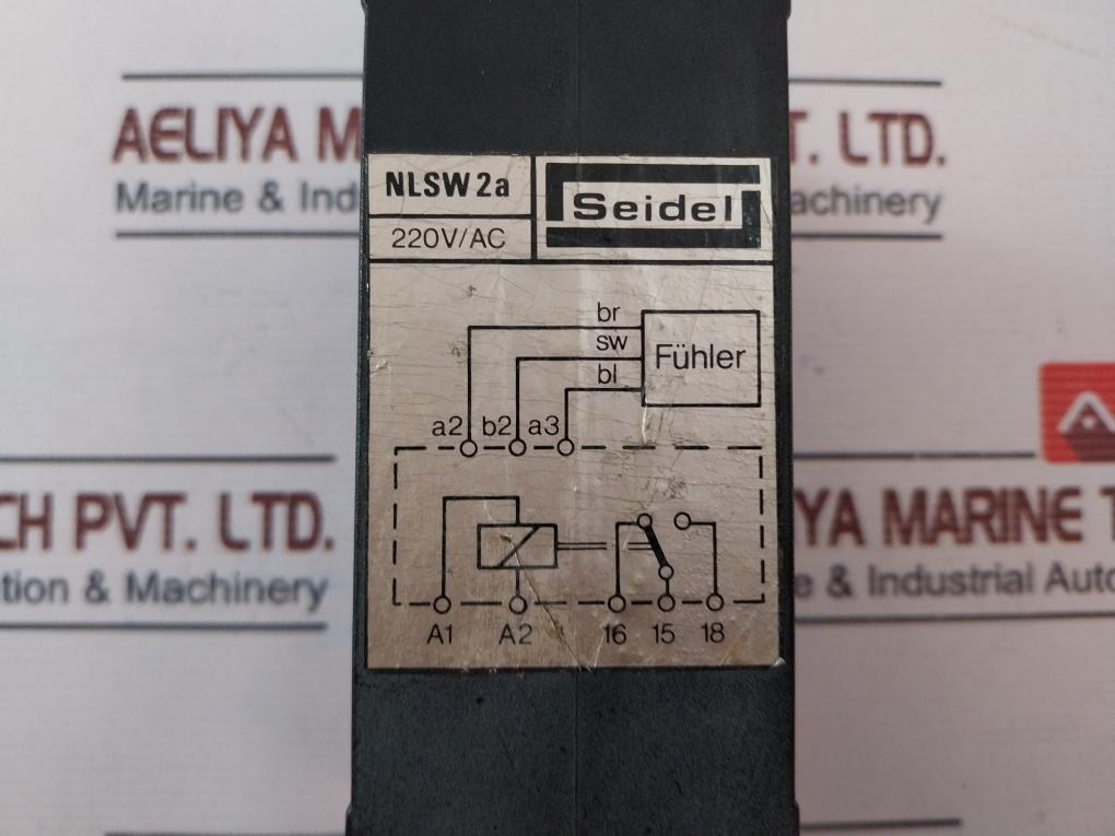 Seidel Nlsw-2A Air Flow Monitor 220V/Ac