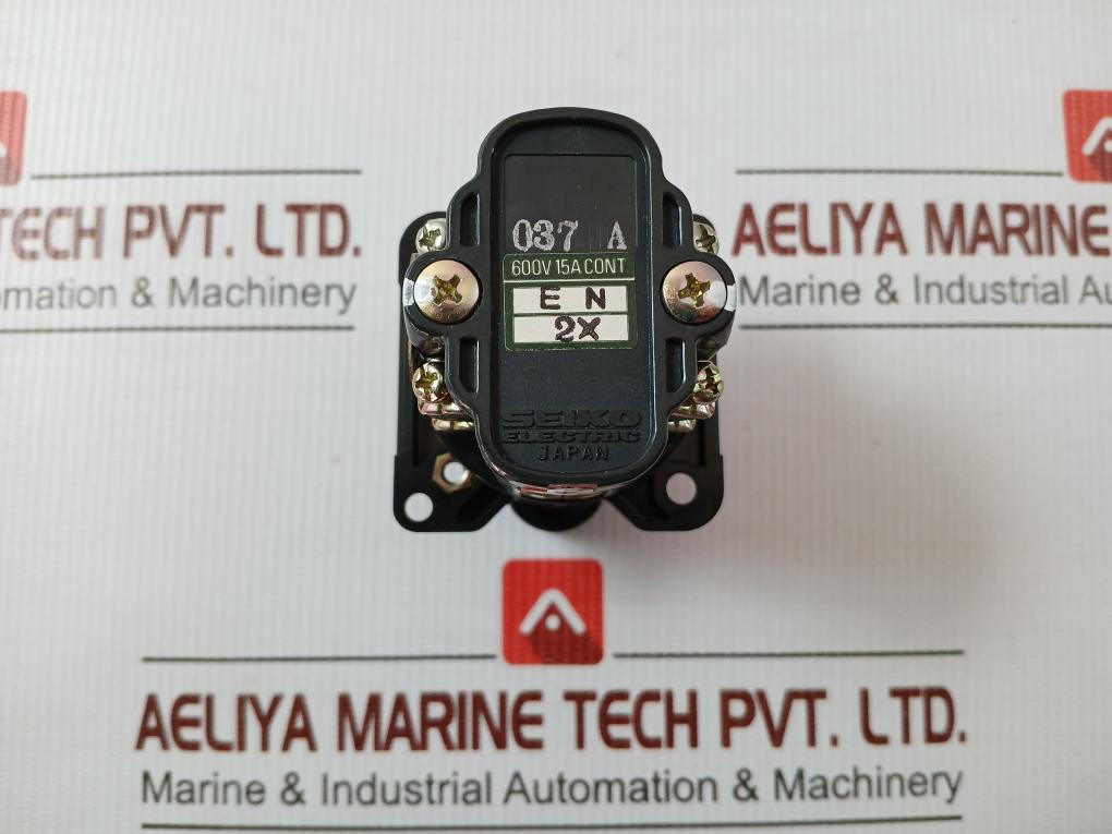 Seiko Electric 600V 15A Rotary Cam Switch En-2X 037A