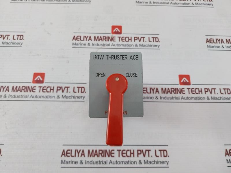 Seiko Electric Ybrsf1 Bow Thruster Acb Air Circuit Breaker Switch Assembly 600V