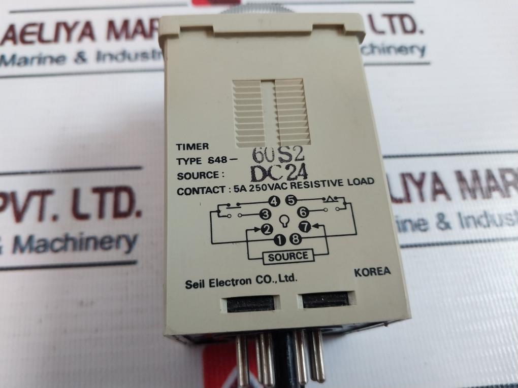 Seil Electron S48-60S2 Timer 0-60 sec 250VAC
