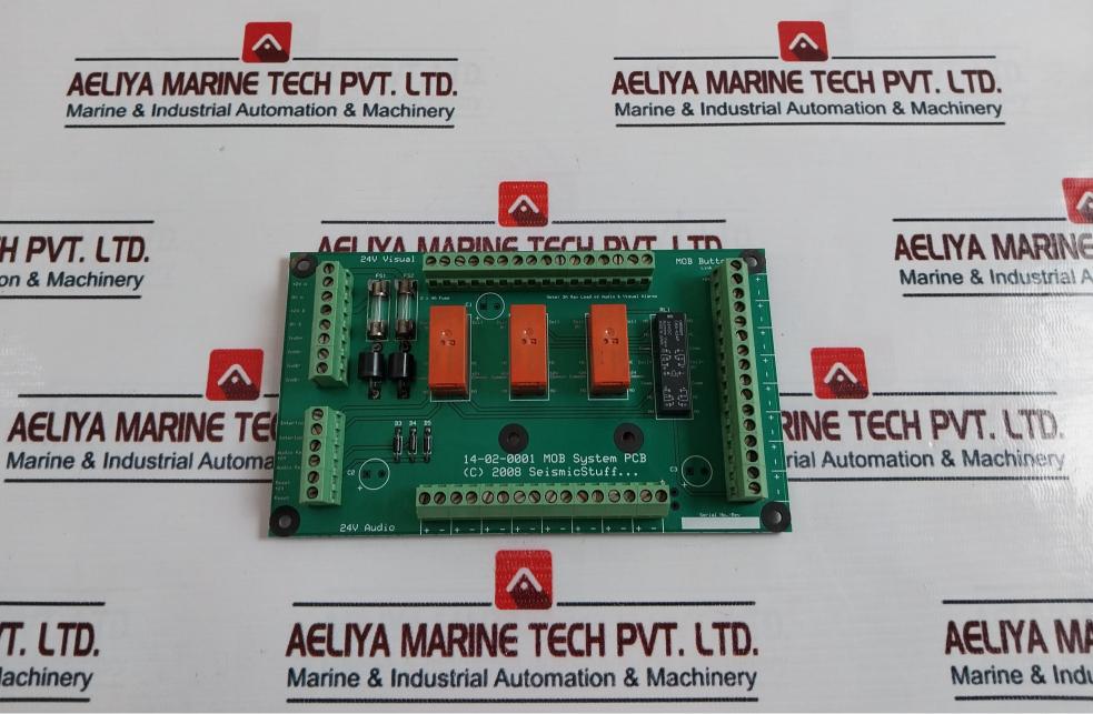 Seismic Stuff 14-02-0001 PCB Card