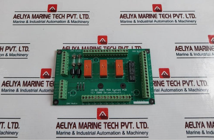 Seismic Stuff 14-02-0001 PCB Card
