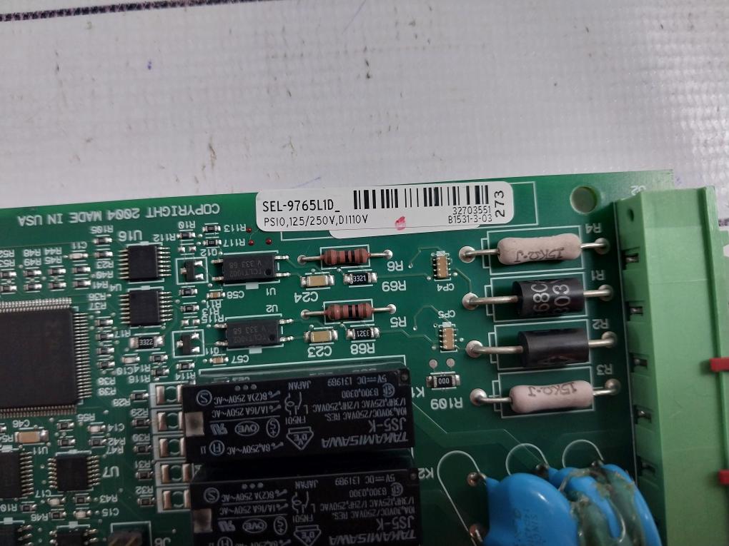 Sel 070-1531 Rev.g Select Psio Printed Circuit Board