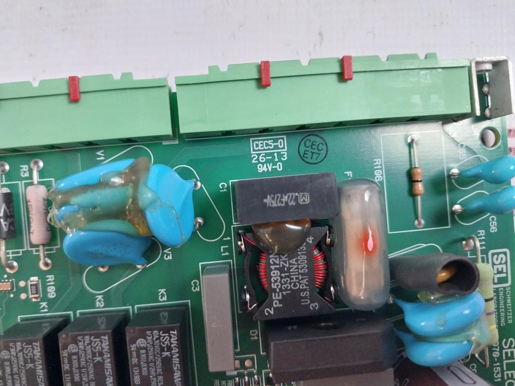 Sel 070-1531 Rev.g Select Psio Printed Circuit Board