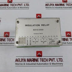 Selco 601e 2300 Pc Board Module Of Insulation Relay Terminal Block