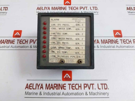 Selco Alarm Annunciator Panel 24V M4100-22