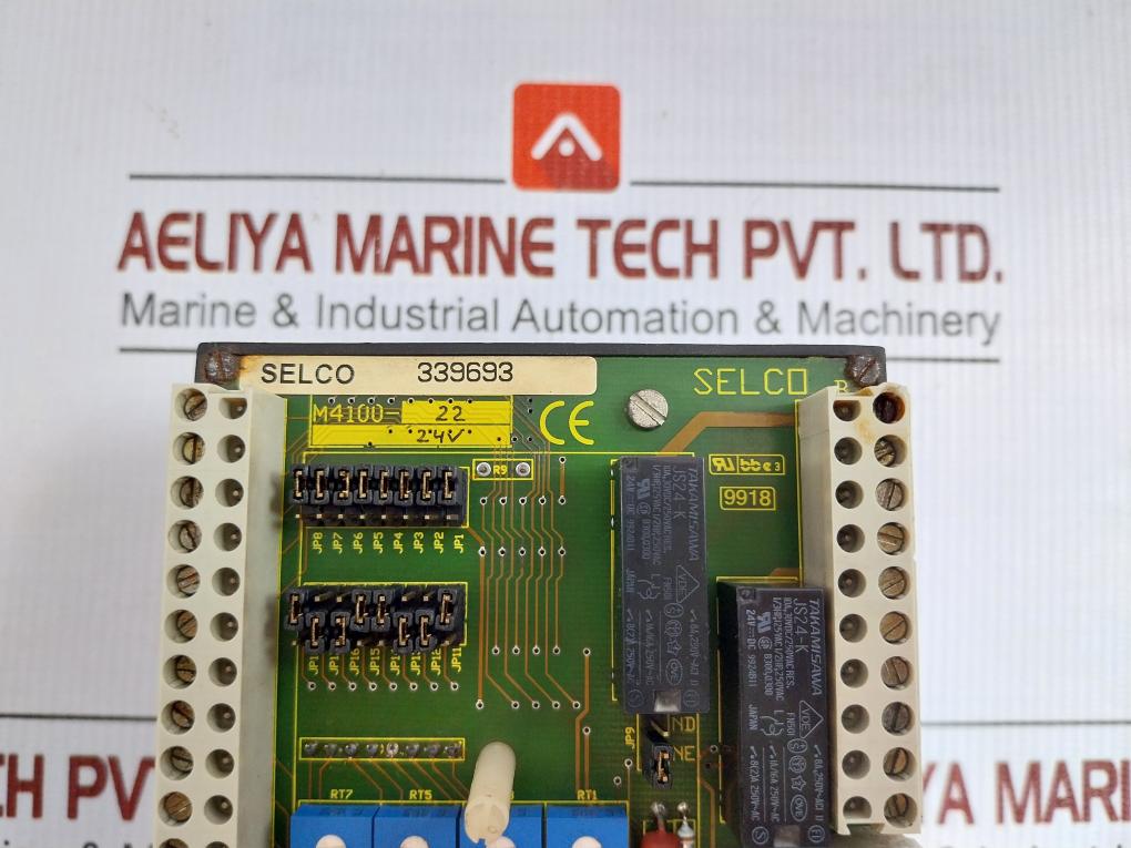 Selco Alarm Annunciator Panel 24V M4100-22