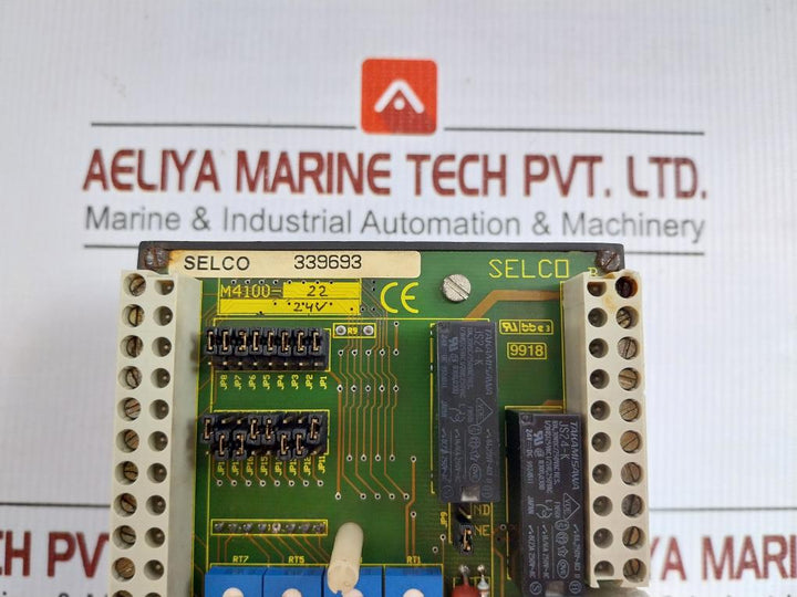 Selco Alarm Annunciator Panel 24V M4100-22